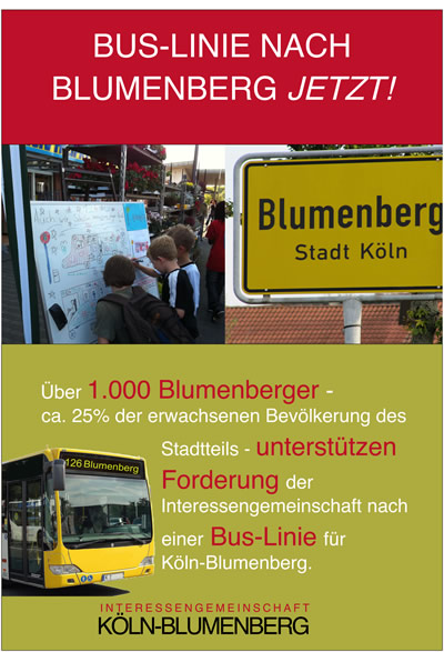 Bus für Blumenberg