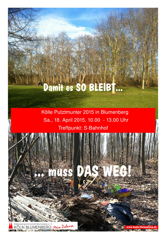 Kölle Putzmunter 2015 in Blumenberg