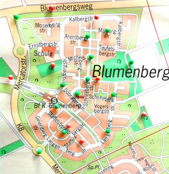 Nadelmethode in Blumenberg